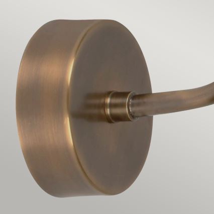 Elstead - Vägglampa för utomhusbruk SHELDON 1xE27/100W/230V IP44 brons
