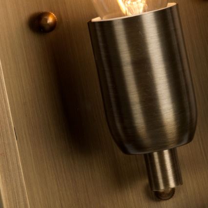 Elstead - Vägglampa för utomhusbruk ST MARTINS 1xE27/100W/230V IP44 brons