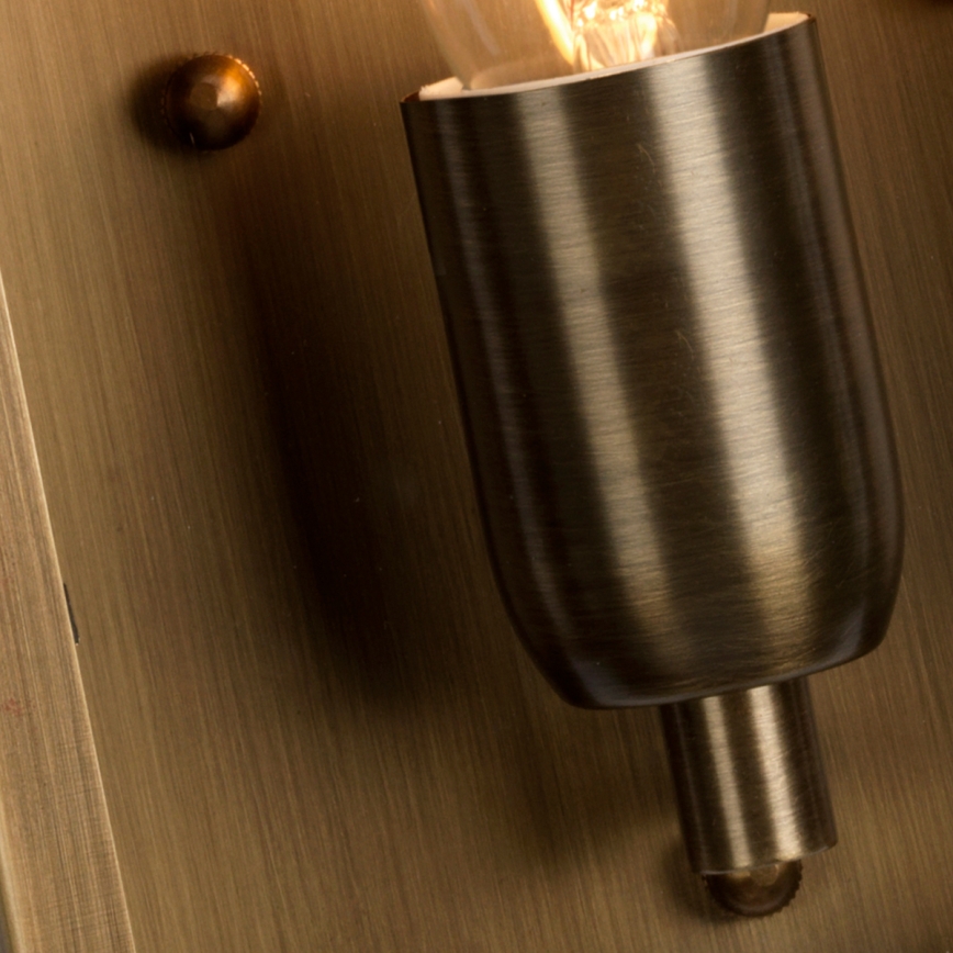 Elstead - Vägglampa för utomhusbruk ST MARTINS 1xE27/100W/230V IP44 brons