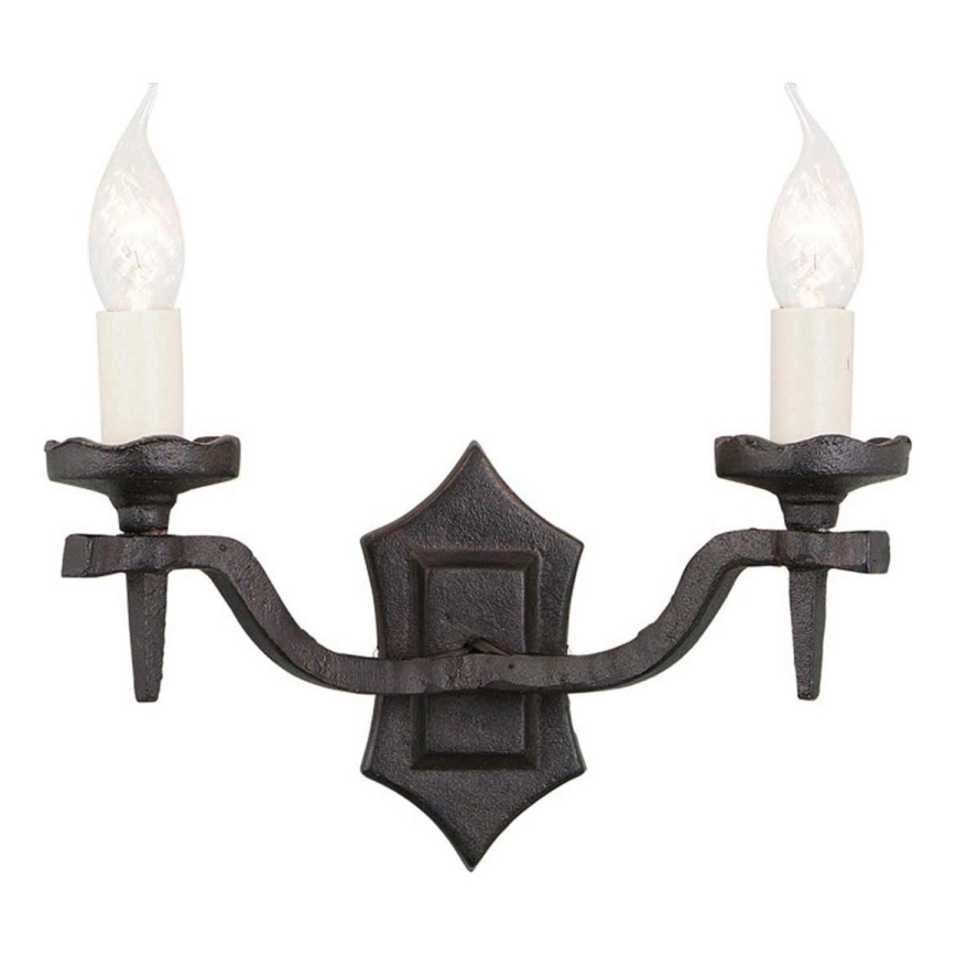 Elstead - Vägglampa RECTORY 2xE14/60W/230V