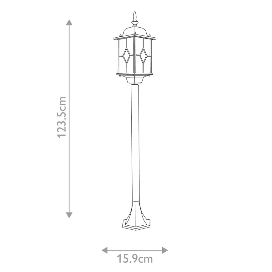 Elstead WX4 - Utomhus lampa  WEXFORD 1xE27/100W/230V IP44