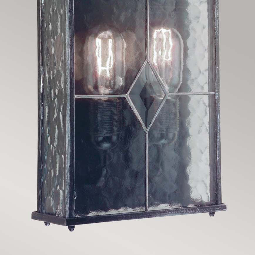 Elstead WX7 - Utomhus vägglampa  WEXFORD 2xE27/60W/230V IP23