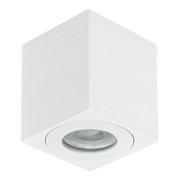 Emithor 48622 - Badrumsspotlight ALUX 1xGU10/35W/230V IP44 vinklat vit