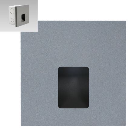 Emithor 70423 - LED trappbelysning VIX LED/1W/230V 4000K grå