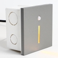 Emithor 70428 - LED trappbelysning med sensor LINE LED/1W/230V 4000K grå