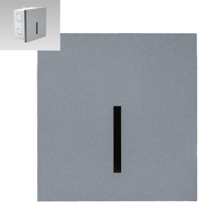 Emithor 70429 - LED trappbelysning LINE LED/1W/230V 4000K grå