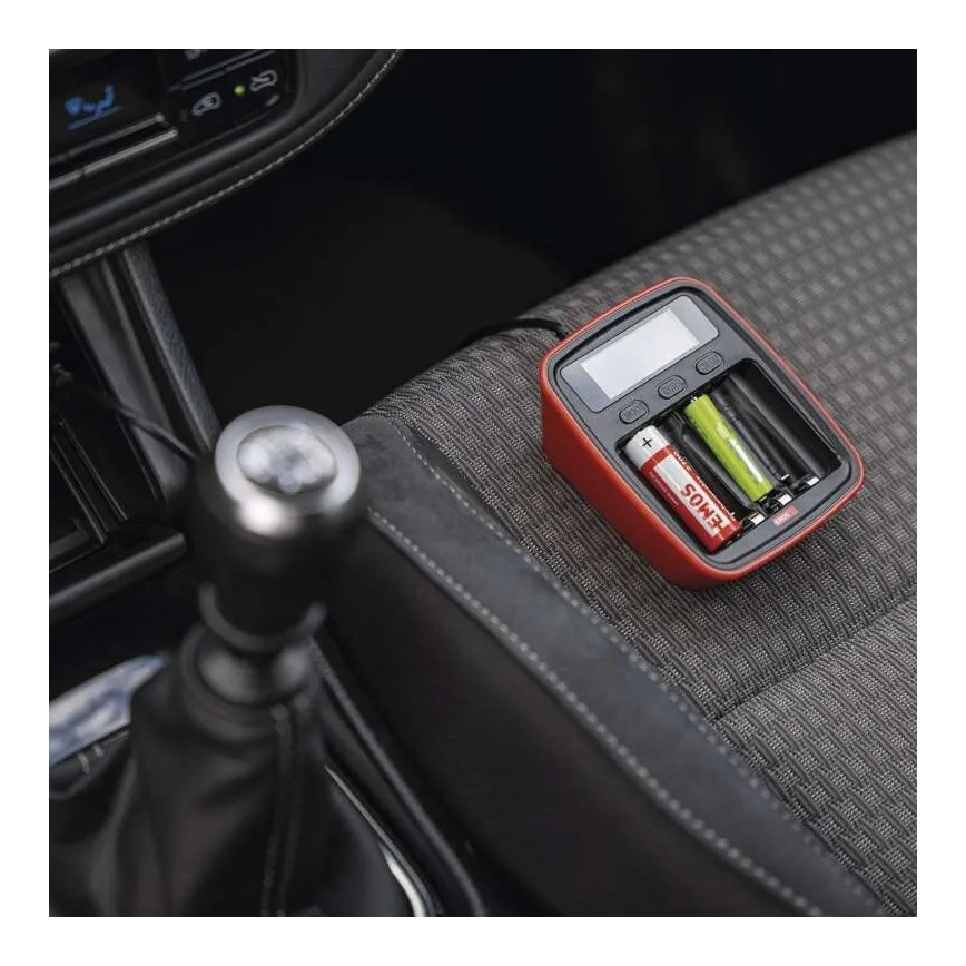Batteriladdare med LCD display 4xAA/AAA 5V