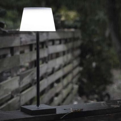 LED Ljusreglerad rechargeable lampa KATIE LED/4W/10V 1800mAh IP44 CRI 90 svart
