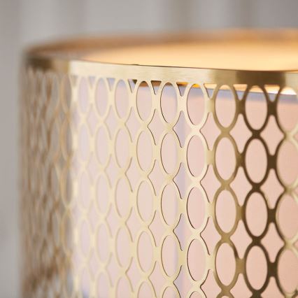 Endon 101569 - Hänglampa med kedja CORDERO 3xE27/10W/230V guld