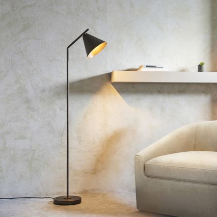 Endon 102895 - Golvlampa CAPE 1xE27/10W/230V brons