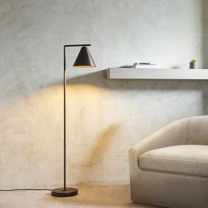 Endon 102895 - Golvlampa CAPE 1xE27/10W/230V brons