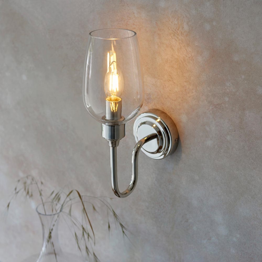 Endon 103316 - Vägglampa STOURTON 1xE14/6W/230V polerad krom