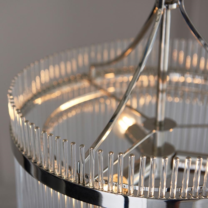 Endon 104113 - Taklampa med kedja MARIETTA 3xE14/7W/230V polerad krom
