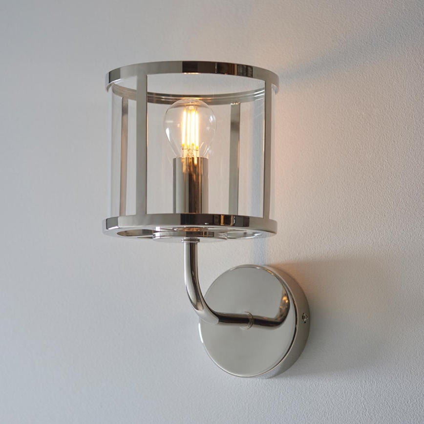 Endon 106003 - Vägglampa HOPTON 1xE14/7W/230V polerad krom