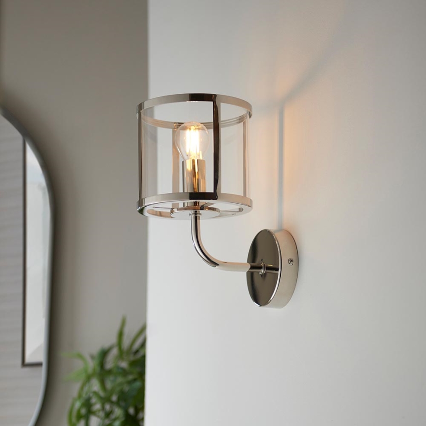 Endon 106003 - Vägglampa HOPTON 1xE14/7W/230V polerad krom