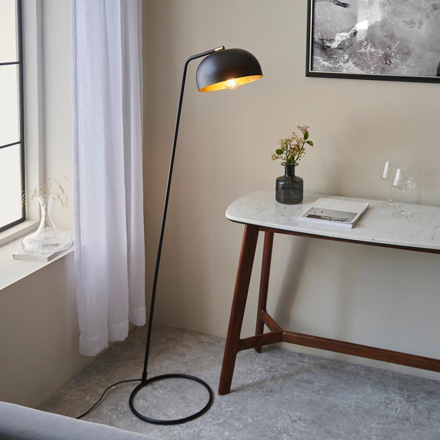 Endon 106337 - Golvlampa BRAIR 1xE27/10W/230V svart