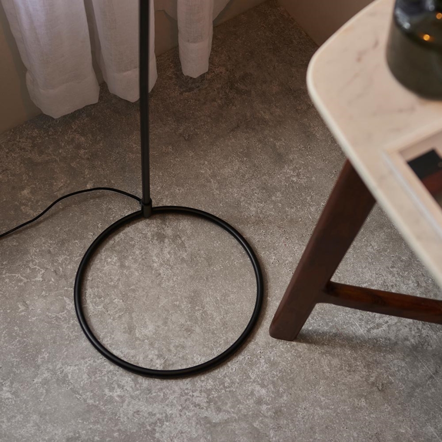 Endon 106337 - Golvlampa BRAIR 1xE27/10W/230V svart