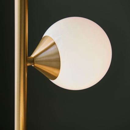 Endon 106756 - Golvlampa OTIS 5xG9/3W/230V guld