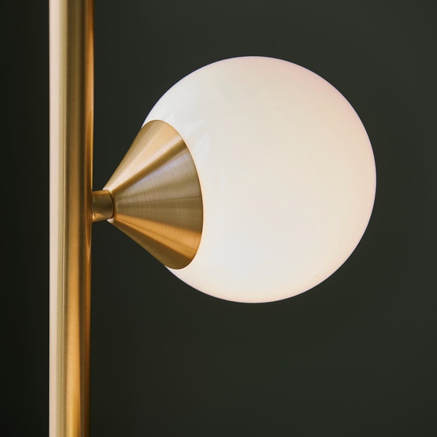 Endon 106756 - Golvlampa OTIS 5xG9/3W/230V guld