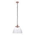 Endon 106895 - Hänglampa med kedja HANSEN 1xE27/10W/230V koppar