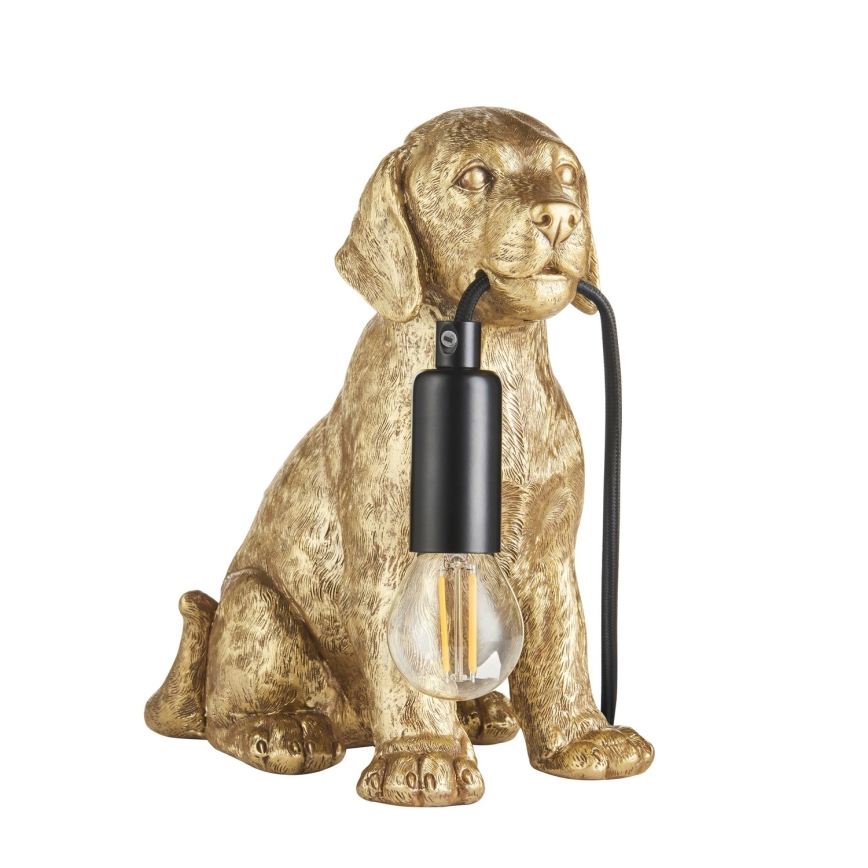Endon 107364 - Bordslampa PUPPY 1xE14/7W/230V guld