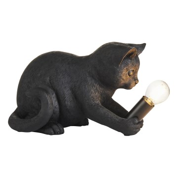 Endon 107390 - Bordslampa KITTEN 1xE14/7W/230V svart