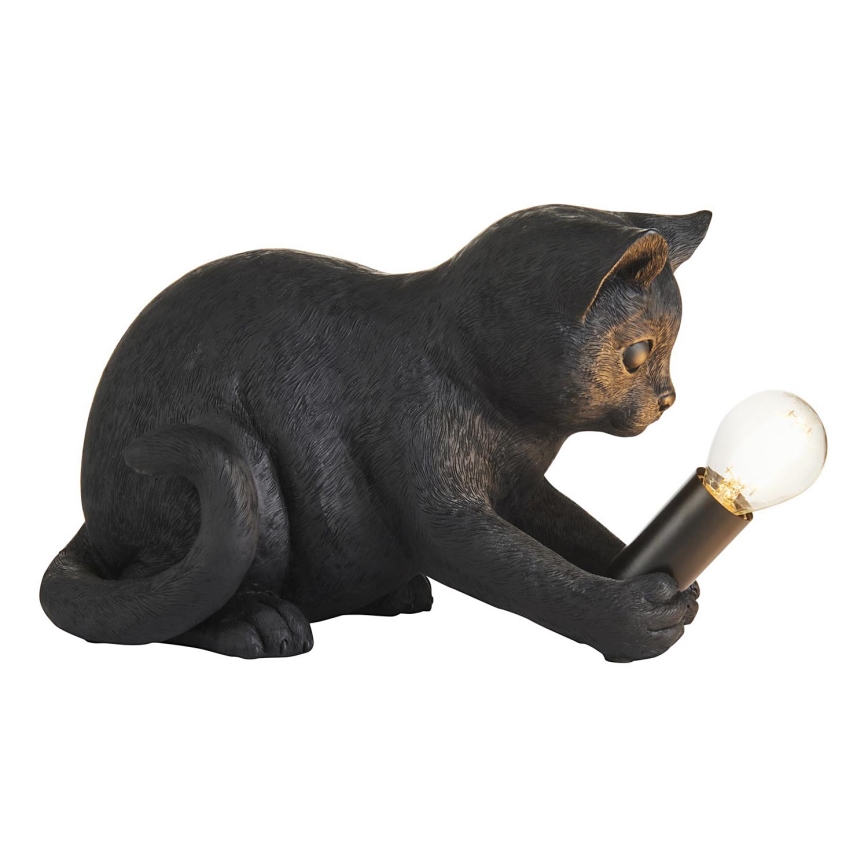 Endon 107390 - Bordslampa KITTEN 1xE14/7W/230V svart