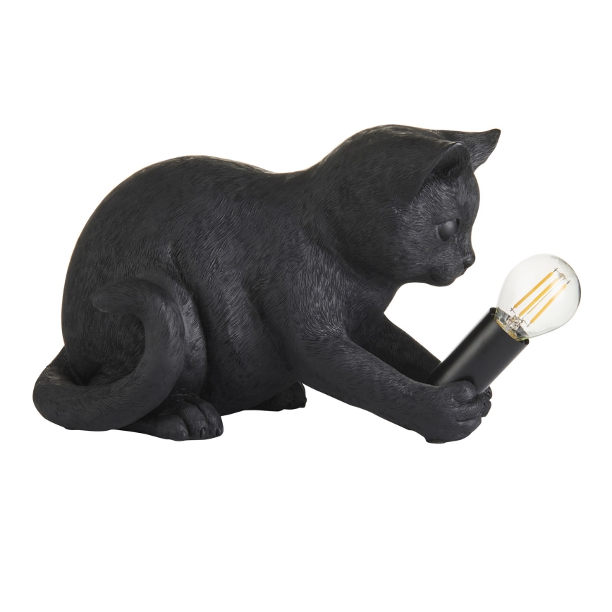 Endon 107390 - Bordslampa KITTEN 1xE14/7W/230V svart