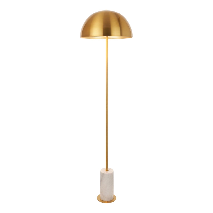 Endon 114208 - Golvlampa BERTOIA 1xE27/10W/230V mässing