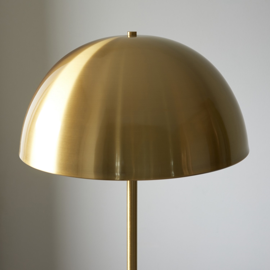 Endon 114208 - Golvlampa BERTOIA 1xE27/10W/230V mässing