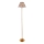 Endon 114785 - LED Dimbar uppladdningsbar golvlampa BURLEY LED/1,5W/5V mässing/grå