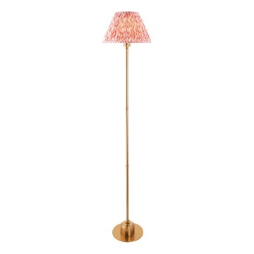 Endon 114786 - LED Dimbar uppladdningsbar golvlampa BURLEY LED/1,5W/5V mässing/rosa