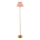 Endon 114786 - LED Dimbar uppladdningsbar golvlampa BURLEY LED/1,5W/5V mässing/rosa