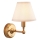 Endon 114830 - LED Ljusreglerad uppladdningsbar vägg lampa BURLEY LED/1,5W/5V mässing/grädde