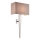 Endon 56706 - Vägglampa MORETO 1xE14/7W/230V blank krom/grå
