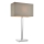 Endon 56707 - Bordslampa MORETO 1xE27/60W/230V skinande krom/grå