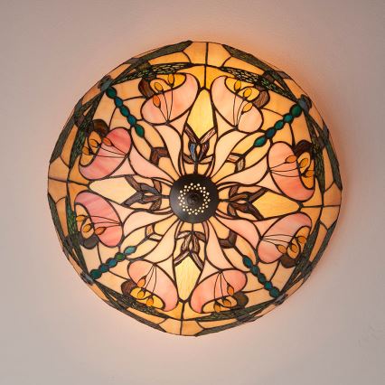 Endon 63922 - Taklampa ASHTON 2xE27/60W/230V diameter 45 cm