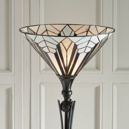 Endon 63933 - Golvlampa ASTORIA 1xE27/60W/230V diameter 40 cm