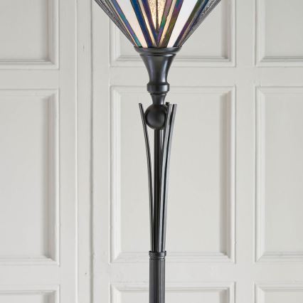 Endon 63933 - Golvlampa ASTORIA 1xE27/60W/230V diameter 40 cm
