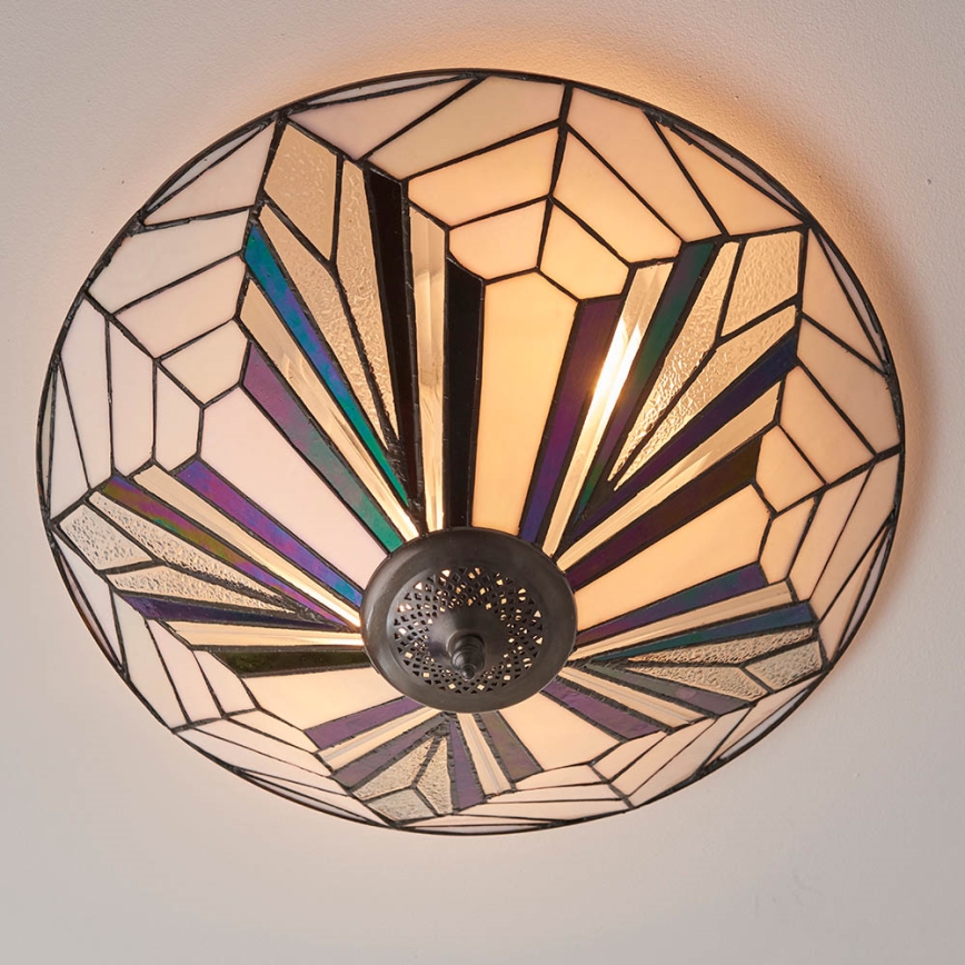 Endon 63935 - Taklampa ASTORIA 2xE27/60W/230V diameter 48 cm