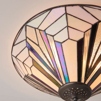 Endon 63935 - Taklampa ASTORIA 2xE27/60W/230V diameter 48 cm