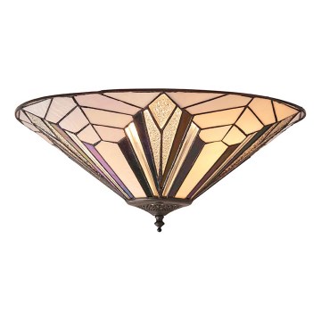 Endon 63935 - Tiffany-taklampa ASTORIA 2xE27/60W/230V Ø 48 cm
