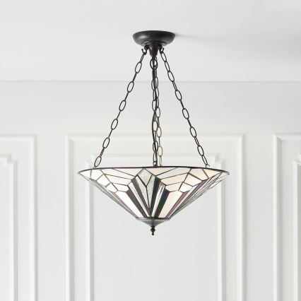 Endon 63936 - Ljuskrona på kedja ASTORIA 3xE27/60W/230V diameter 48 cm