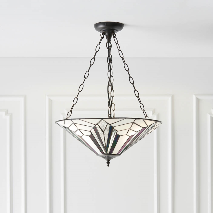 Endon 63936 - Ljuskrona på kedja ASTORIA 3xE27/60W/230V diameter 48 cm