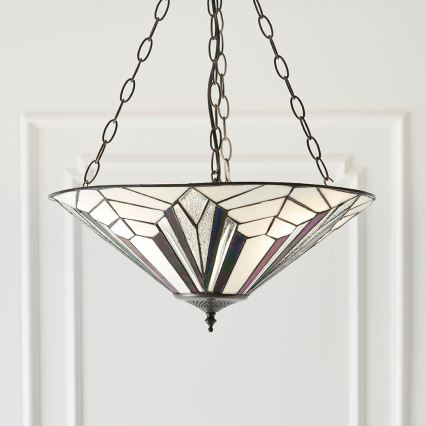 Endon 63936 - Ljuskrona på kedja ASTORIA 3xE27/60W/230V diameter 48 cm