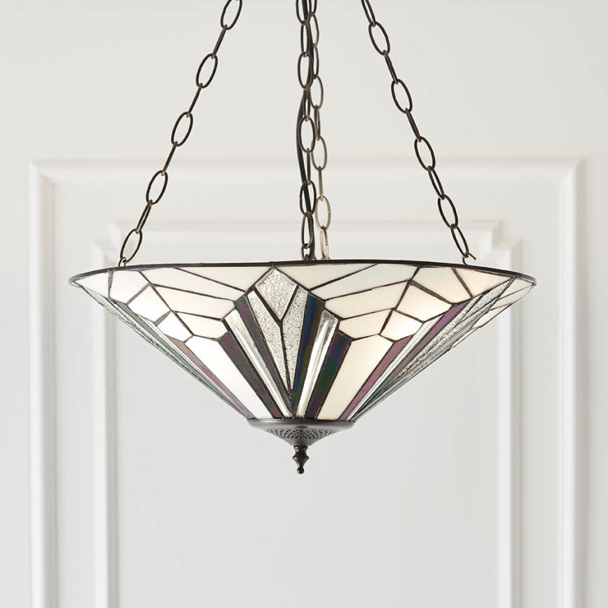 Endon 63936 - Ljuskrona på kedja ASTORIA 3xE27/60W/230V diameter 48 cm
