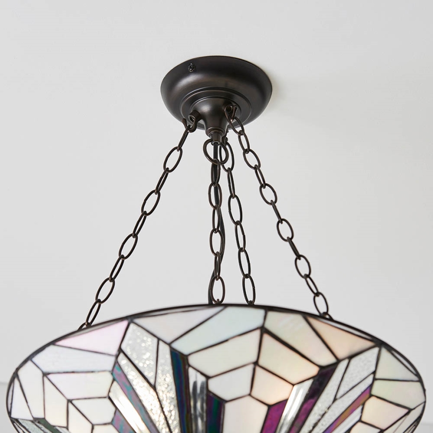 Endon 63936 - Ljuskrona på kedja ASTORIA 3xE27/60W/230V diameter 48 cm