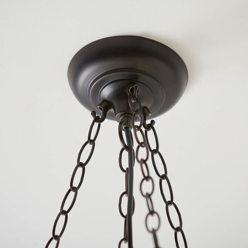 Endon 63936 - Ljuskrona på kedja ASTORIA 3xE27/60W/230V diameter 48 cm