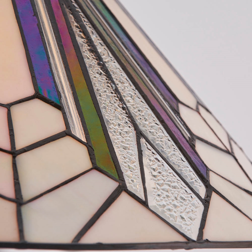 Endon 63937 - Ljuskrona med kedja Tiffany ASTORIA 1xE27/60W/230V Ø 40 cm