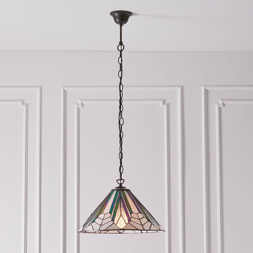 Endon 63937 - Ljuskrona på kedja ASTORIA 1xE27/60W/230V diameter 40 cm